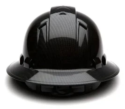 Pyramex® Ridgeline Hydro Dipped Full Brim Hard Hat-4-Point Ratchet Suspension - HP541