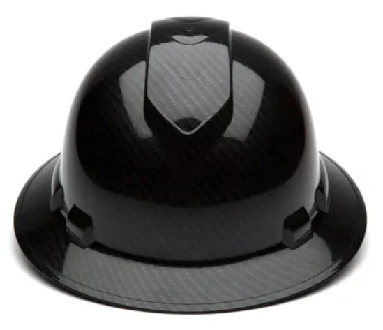 Pyramex® Ridgeline Hydro Dipped Full Brim Hard Hat-4-Point Ratchet Suspension - HP541