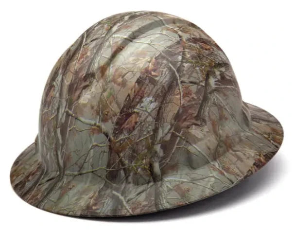 Pyramex® Ridgeline Hydro Dipped Full Brim Hard Hat-4-Point Ratchet Suspension - HP541