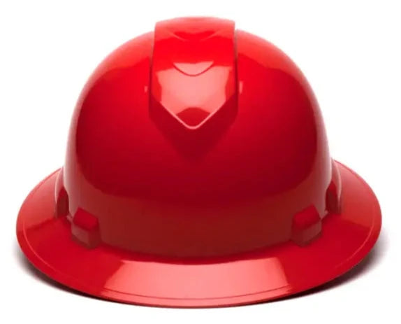 Pyramex® Ridgeline Full Brim Low Profile Hard Hat-4-Point Ratchet Suspension - HP541