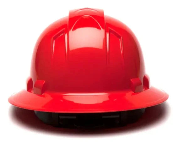 Pyramex® Ridgeline Full Brim Low Profile Hard Hat-4-Point Ratchet Suspension - HP541