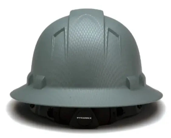 Pyramex® Ridgeline Hydro Dipped Full Brim Hard Hat-4-Point Ratchet Suspension - HP541