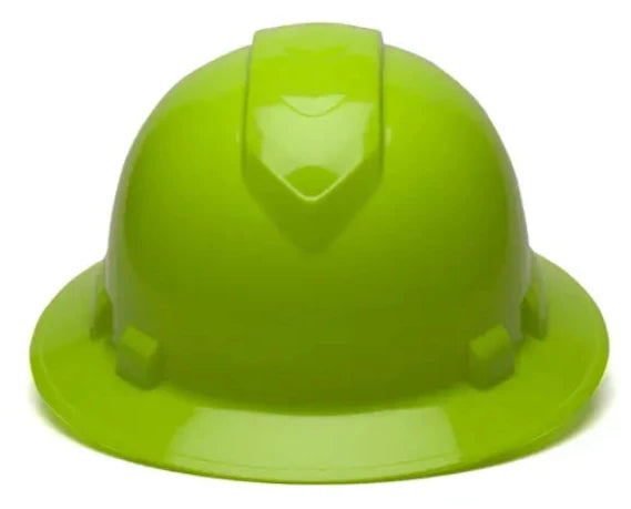 Pyramex® Ridgeline Full Brim Low Profile Hard Hat-4-Point Ratchet Suspension - HP541