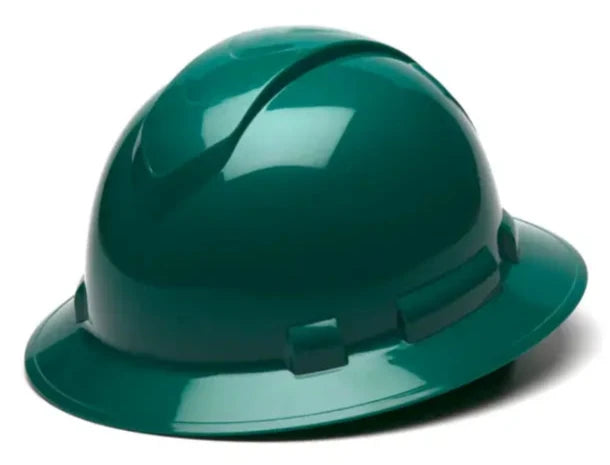 Pyramex® Ridgeline Full Brim Low Profile Hard Hat-4-Point Ratchet Suspension - HP541