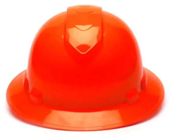 Pyramex® Ridgeline Full Brim Low Profile Hard Hat-4-Point Ratchet Suspension - HP541