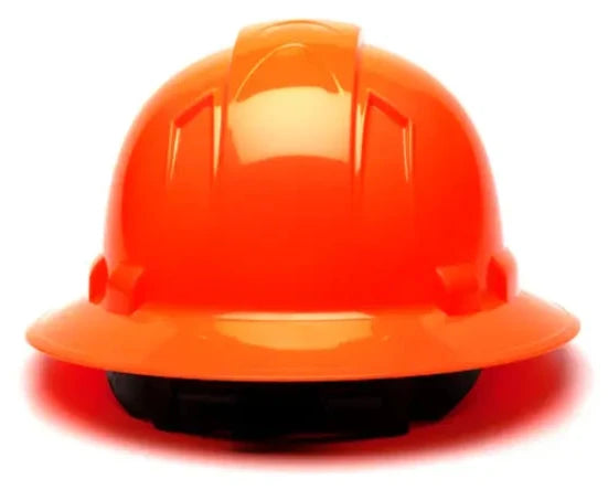 Pyramex® Ridgeline Full Brim Low Profile Hard Hat-4-Point Ratchet Suspension - HP541