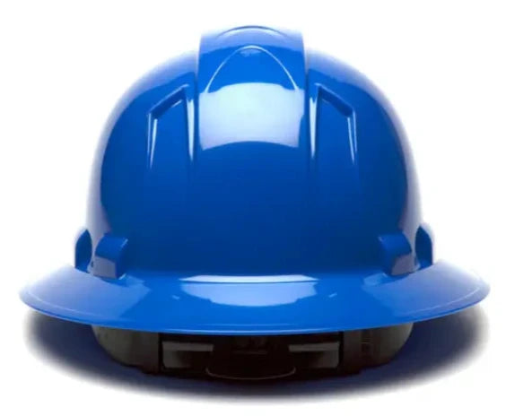 Pyramex® Ridgeline Full Brim Low Profile Hard Hat-4-Point Ratchet Suspension - HP541