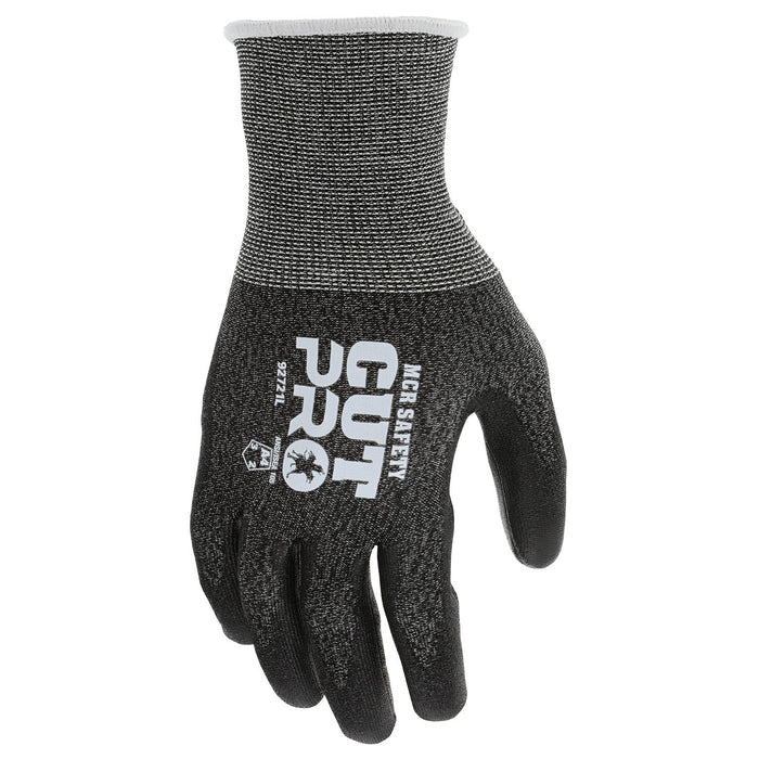 MCR Safety Cut Pro Polyurethane Coated Gloves - 21 Gauge Hypermax Shell - 92721