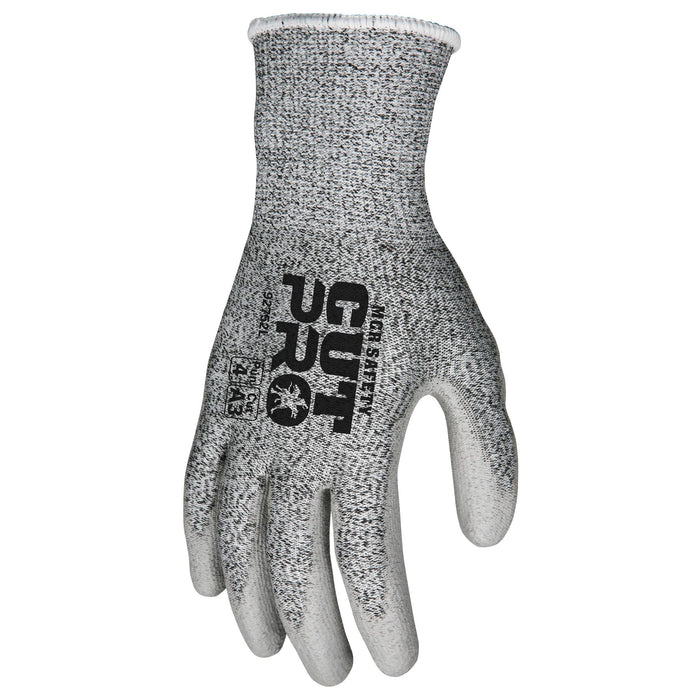 MCR Safety Cut Pro Gloves - 13 Gauge Hypermax Shell - PU Palm & Fingers - 92752