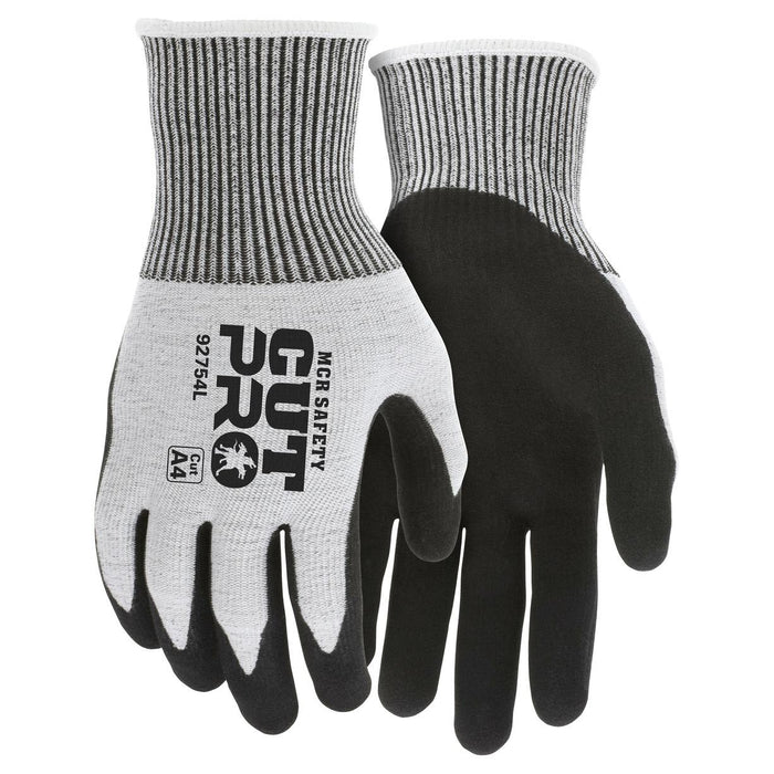 MCR Safety Cut Pro Bi-Polymer Coated Cut Resistant Gloves - 13 Gauge HyperMax Shell - 92754BP