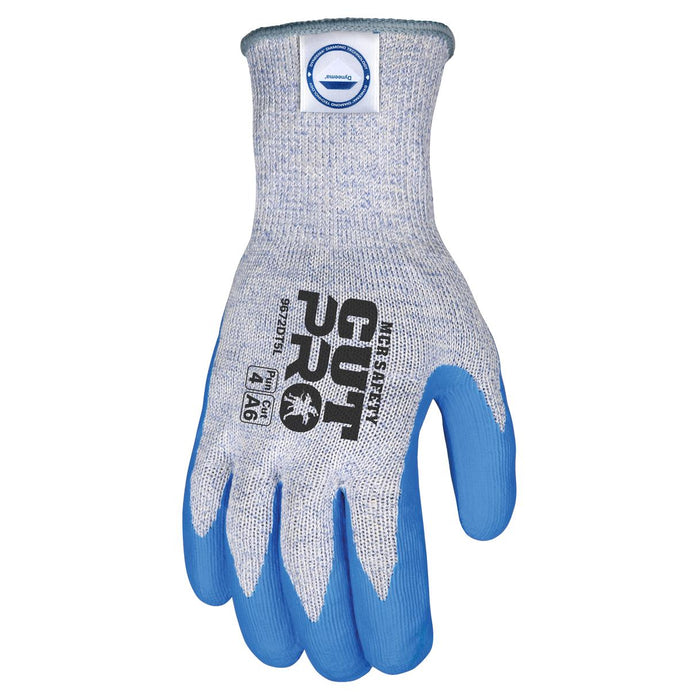 MCR Safety Diamond Tech Gloves - 10 Gauge Dyneema DT/Steel Shell - Nitrile Coated - 9672DT5