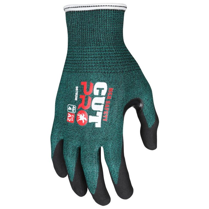 MCR Safety Cut Pro Gloves - 18 Gauge Hypermax Shell - Nitrile Palm & Fingers - 96782