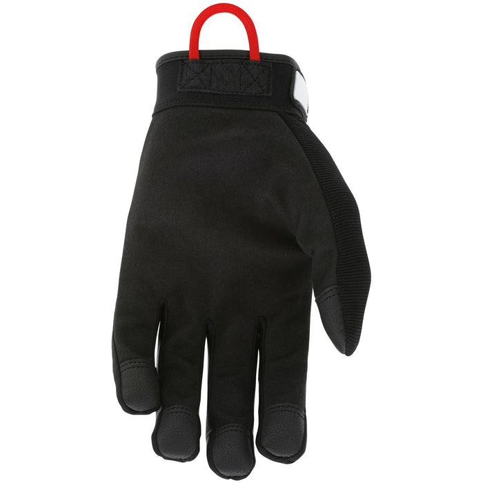 MCR Safety Mechanics Gloves - Synthetic Leather Palm & Fingers - Velcro Closure - MB100