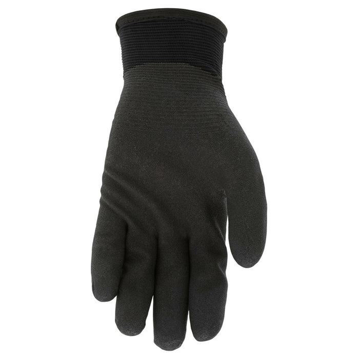 MCR Safety Ninja Ice Fully Coated HPT Gloves - 15 Gauge Nylon Shell - Black - N9690FC