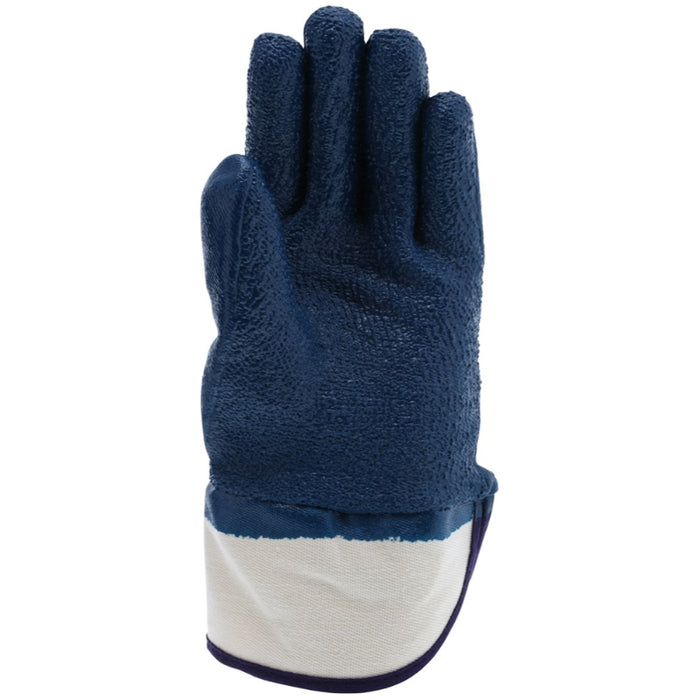 MCR Safety Predator Fully Coated Rough Nitrile Gloves - Safety Cuff - 9761R