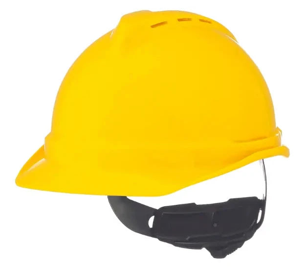 MSA® V-Gard 500 Vented Cap Style Hard Hat - 4 Point Ratchet Suspension