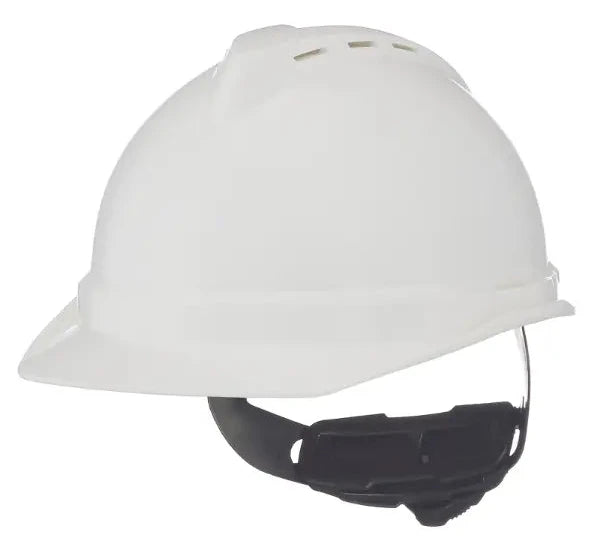 MSA® V-Gard 500 Vented Cap Style Hard Hat - 6-Point Ratchet Suspension