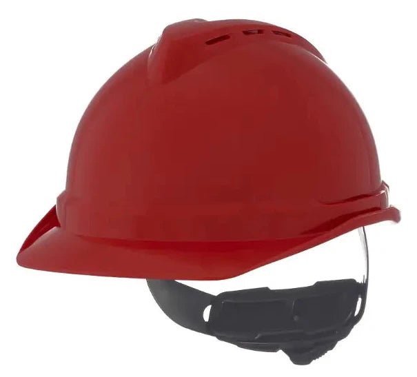 MSA® V-Gard 500 Vented Cap Style Hard Hat - 6-Point Ratchet Suspension