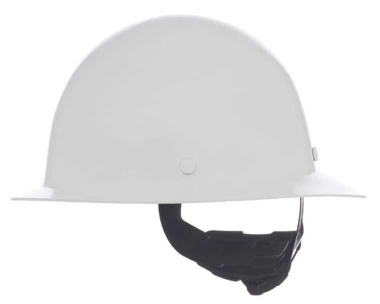 MSA® Skullgard Full Brim Hard Hat - Fas-Trac III Suspension - White