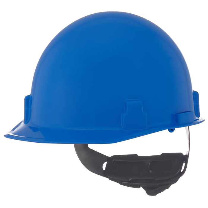 MSA Thermalgard Cap Style Hard Hat - Fas-Trac Suspension - Blue