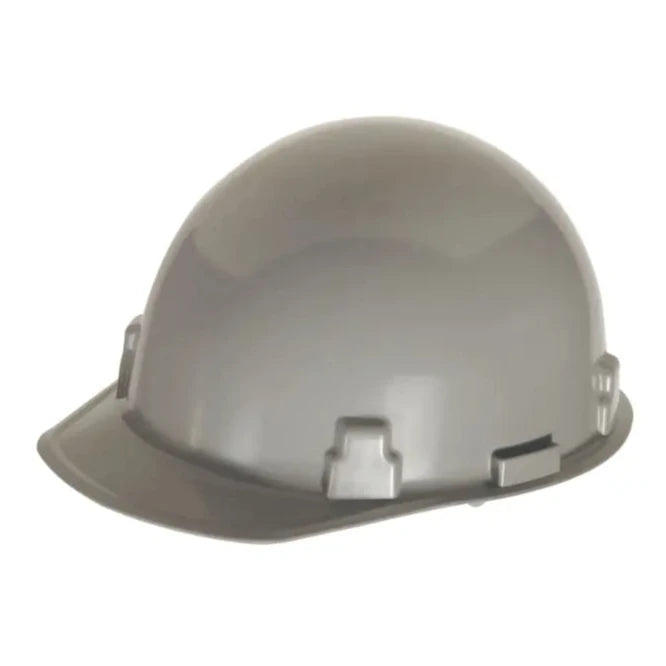 MSA® Thermalgard Cap Style Hard Hat - Fas-Trac Suspension - Steel Gray