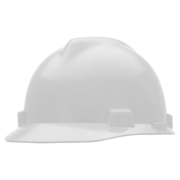 MSA® V-Gard Cap Style Hard Hat - 1 Touch Suspension - White