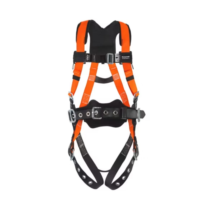 Honeywell® Miller Universal Titan II Non-Stretch Harness - w/ Tool Belt & Side D-Rings - Back Pad  - T4577