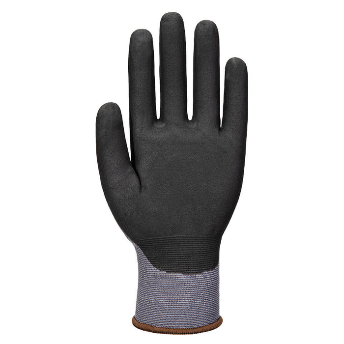 Portwest® ESD 15 Nitrile Essential Multipack Glove - Pack of 12 - Gray / Black - A356