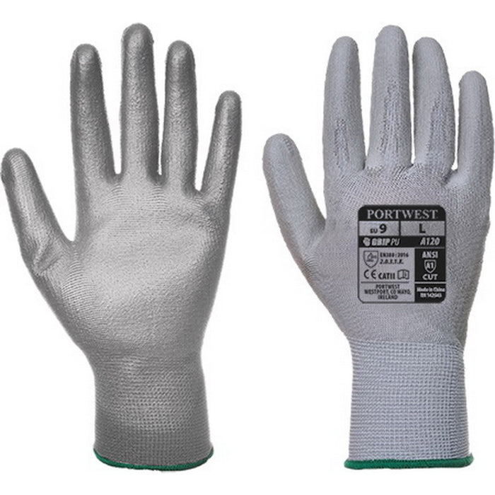 Portwest® Vending PU Palm Glove - Gray - VU120