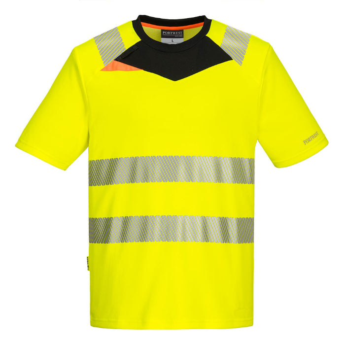 Portwest® DX4 Moisture Wicking - ANSI Class 2 Hi-Vis T-Shirt - DX413