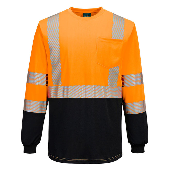 Portwest® Hi-Vis Segmented Tape Conrtast T-Shirt - ANSI Class 3 - S197