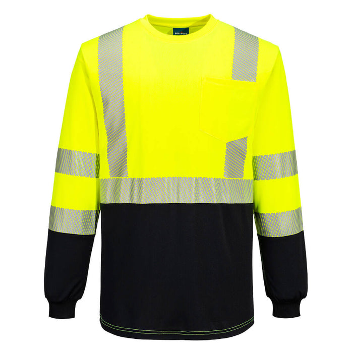 Portwest® Hi-Vis Segmented Tape Conrtast T-Shirt - ANSI Class 3 - S197