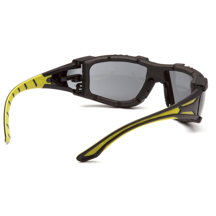 Pyramex® Endeavour Plus Foam Padded - Adjustable Rubber Nosepiece and Dielectric Safety Glasses