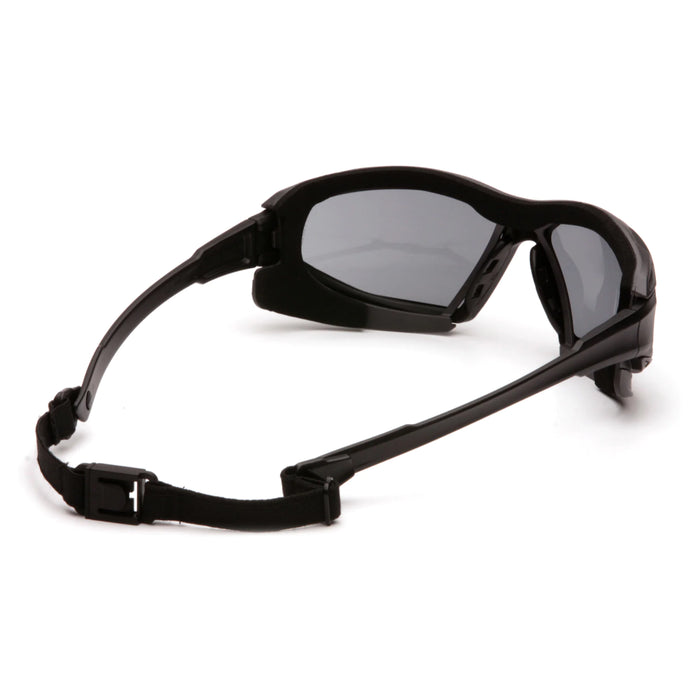 Pyramex® Highlander Plus - Foam Padding - Detachable Strap - Vented Frame Safety Glasses