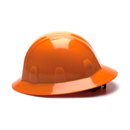 Pyramex® SL Series Full Brim Hard Hat - 4 Point Ratchet Adjustable Suspension - HP241