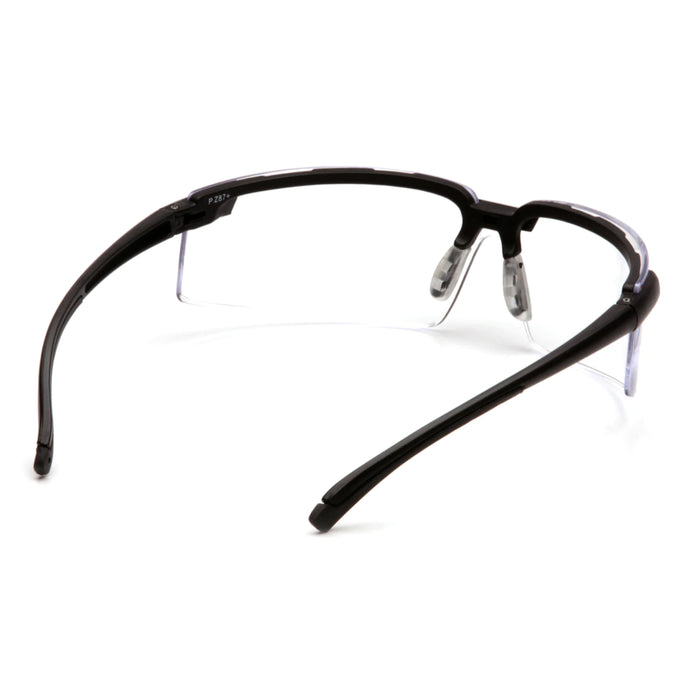 Pyramex® Surveyor - Co-Injected Temples and Non Slipping Safety Glasses