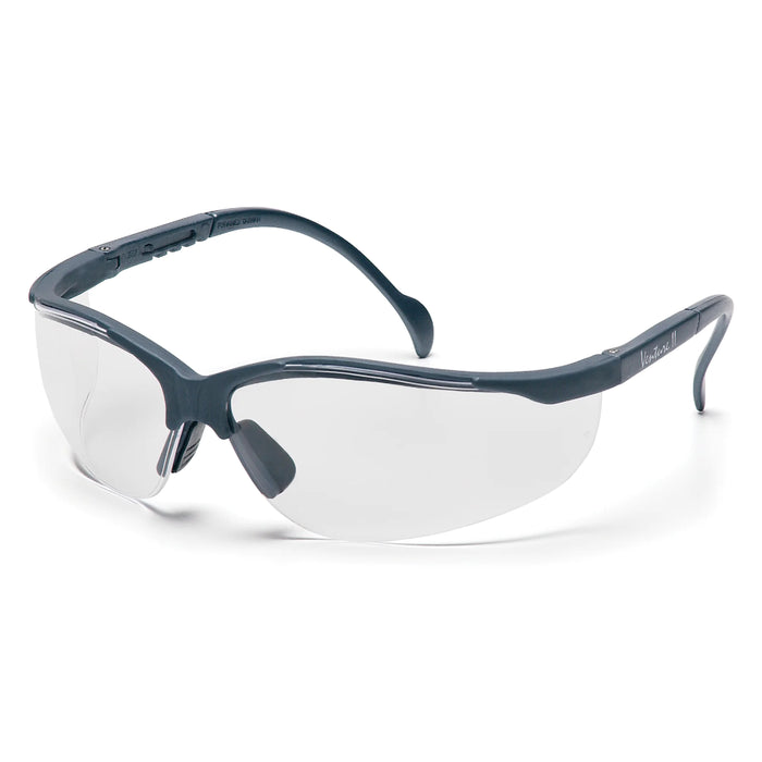 Pyramex® Venture II - Curved Lens with Rubber Nosepiece Safety Glasses