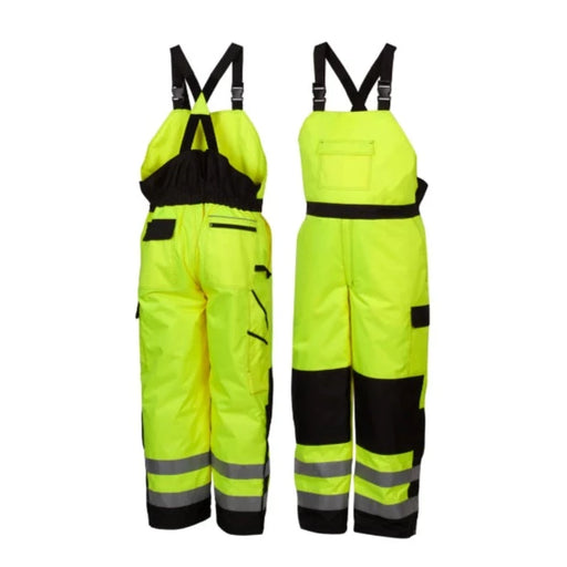 Pyramex Weather Resistant Hi-Vis Insulated Safety Bibs - Type R ANSI Class E - RWB46