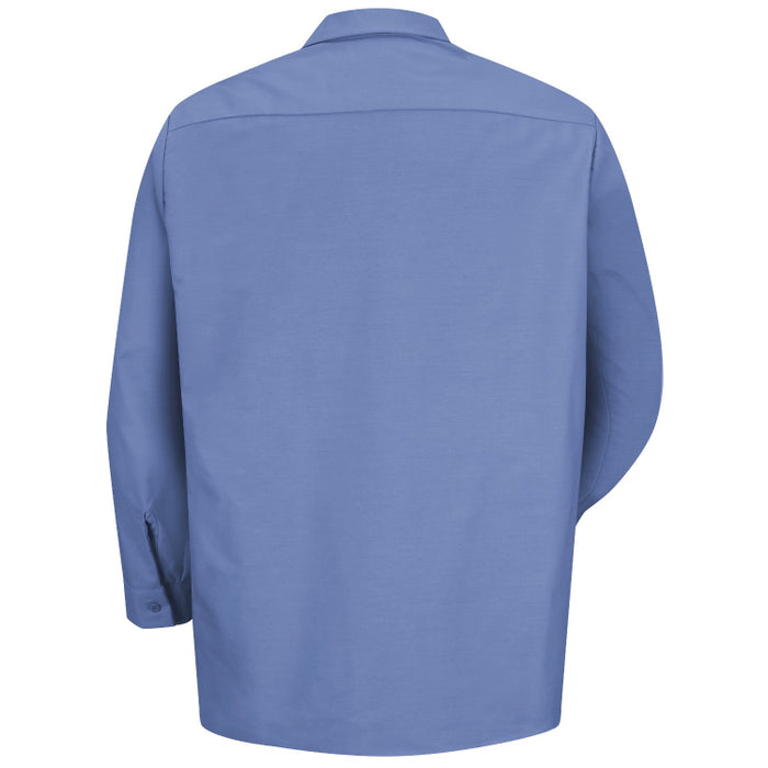 Red Kap® Men's Long Sleeve Industrial Work Shirt - Petrol Blue - SP14