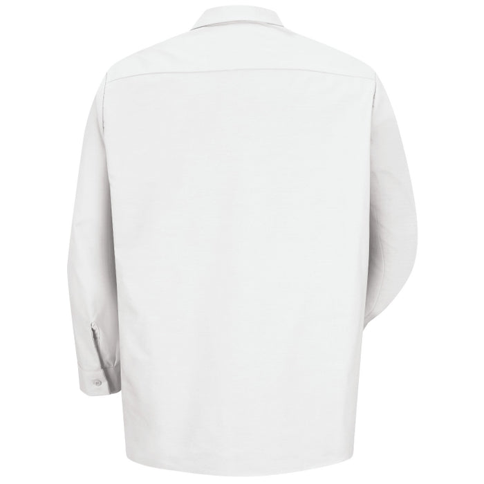 Red Kap® Men's Long Sleeve Industrial Work Shirt - White - SP14