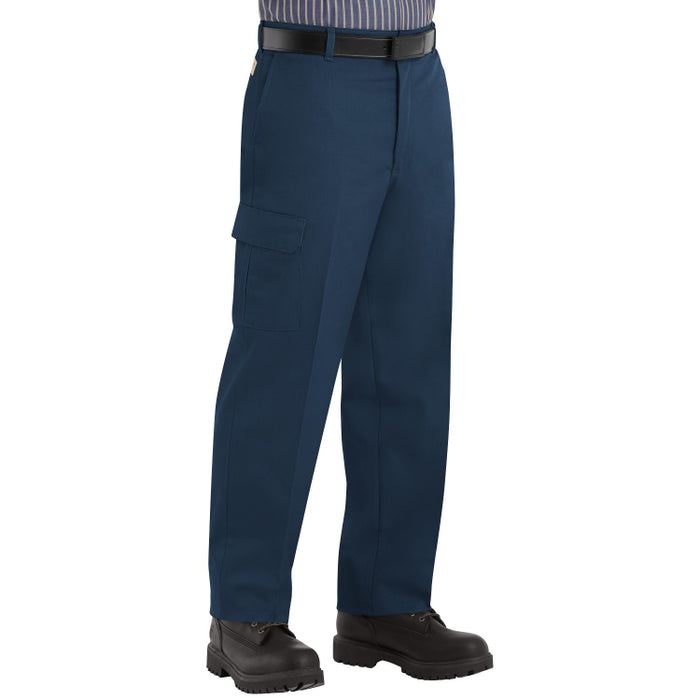 Red Kap Men's Industrial Cargo Work Pant - Navy - PT88