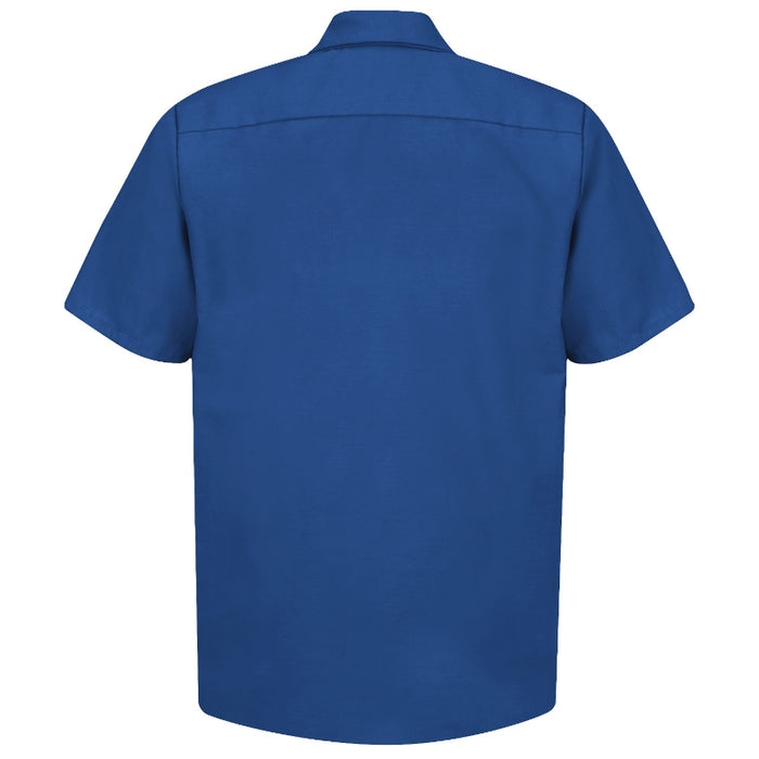 Red Kap® Men's Short Sleeve Industrial Work Shirt - Royal Blue - SP24