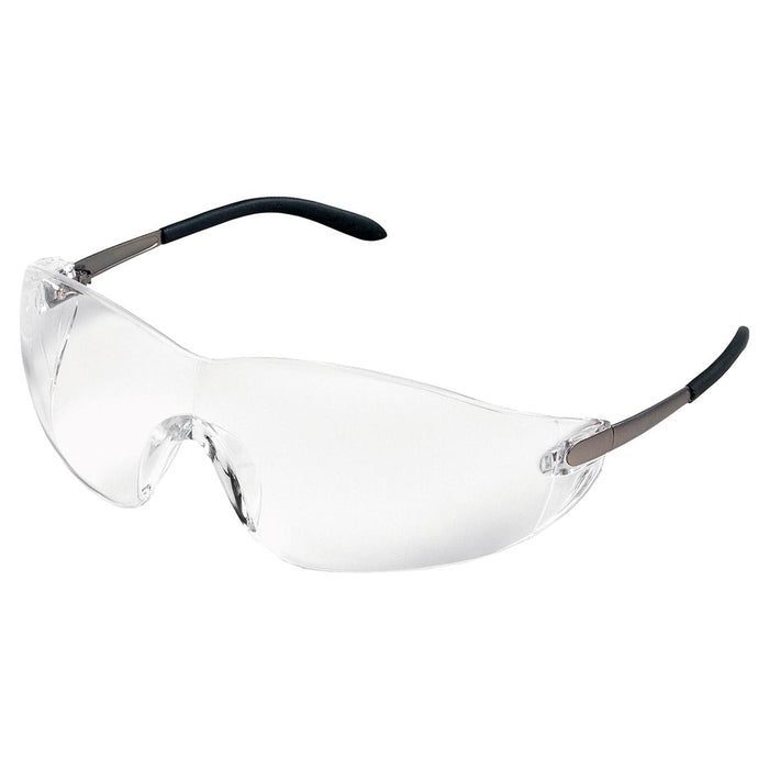 MCR Safety S21 Safety Glasses - Metal Temples - Clear Anti-Fog Lens - S2110AF