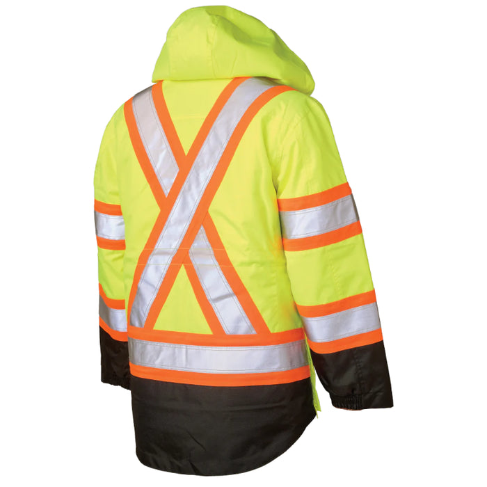 Tough Duck® - Women's Poly Oxford 5-In-1 Safety Jacket - SJ46