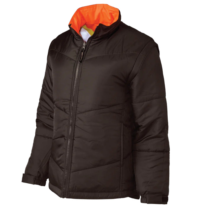 Tough Duck® - Women's Poly Oxford 5-In-1 Safety Jacket - SJ46