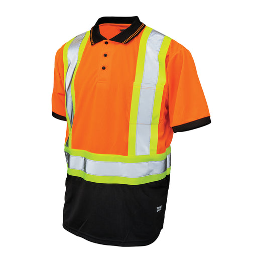 Tough Duck Birdseye Mesh Short Sleeve X - Back Safety Shirt - ST17