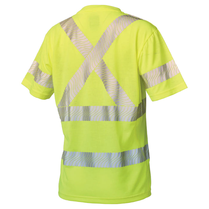 Tough Duck®  Women's Polyester Jersey Short Sleeve Safety T-Shirt - ST23