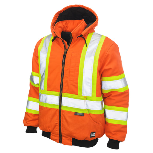 Tough Duck Hi-Vis Safety Insulated Bomber Jacket - SJ25