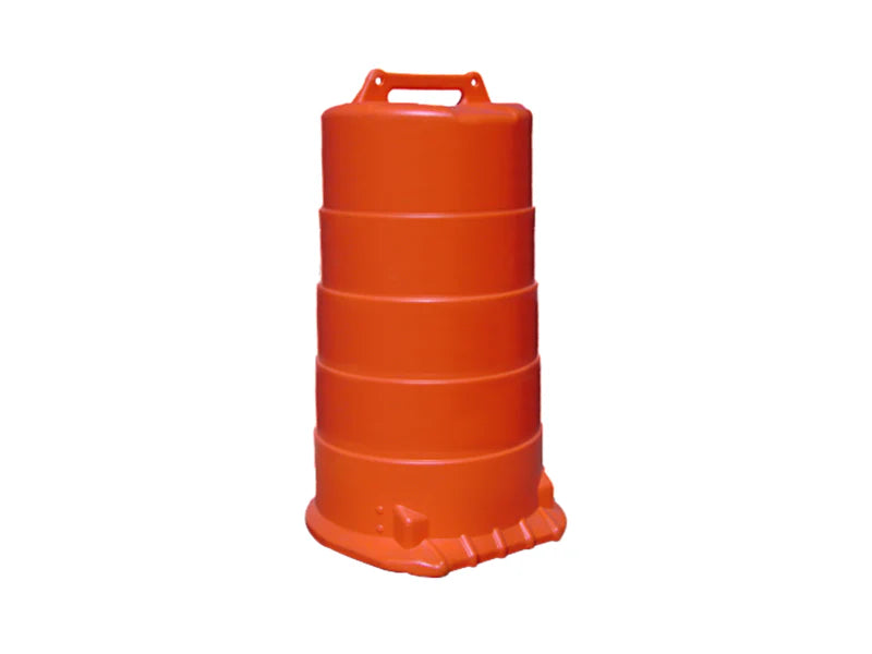 Traffix Devices High Density Channelizer Drum - 36" L x 18" W - No Sheeting - No Base - Orange