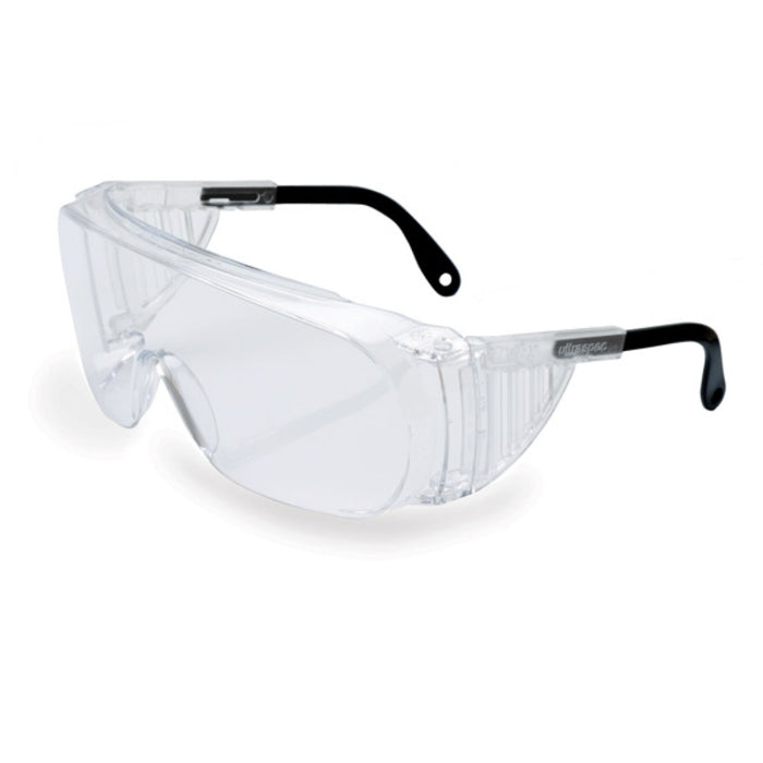 Honeywell® Uvex Ultra-Spec Gray Safety Glasses With Clear Anti-Fog Lens - 2000